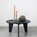 Taper Candle Holders, Antique Gold Finish, Set of 2