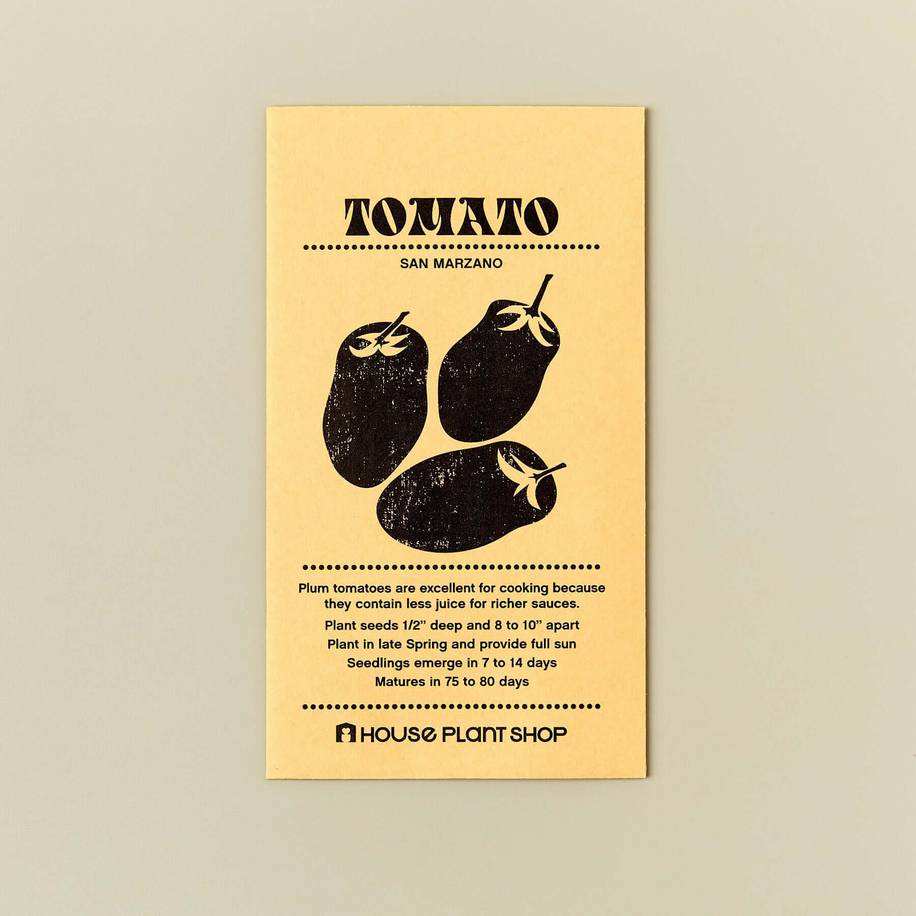 Heirloom Tomato Roma Seeds 'San Marzano' | Modern house plants that clean the air
